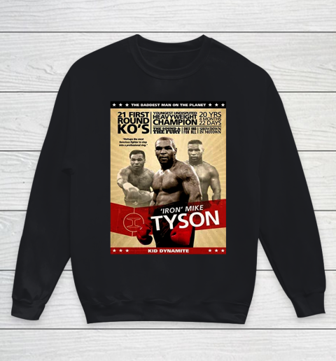 Iron Mike Tyson Boxing Youth Sweatshirt