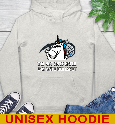 Orlando Magic NBA Basketball Unicorn I'm Not Anti Hater I'm Anti Bullshit Hoodie 12