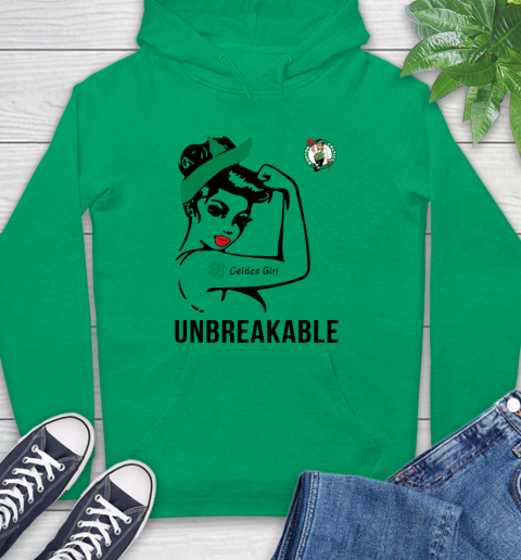 NBA Boston Celtics Girl Unbreakable Basketball Sports Hoodie 5