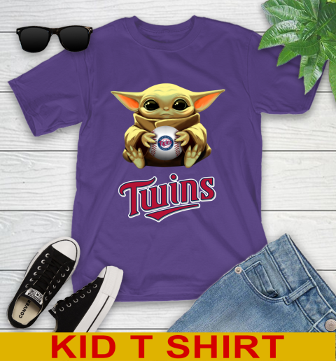 MLB Baseball Minnesota Twins Star Wars Baby Yoda Shirt 104