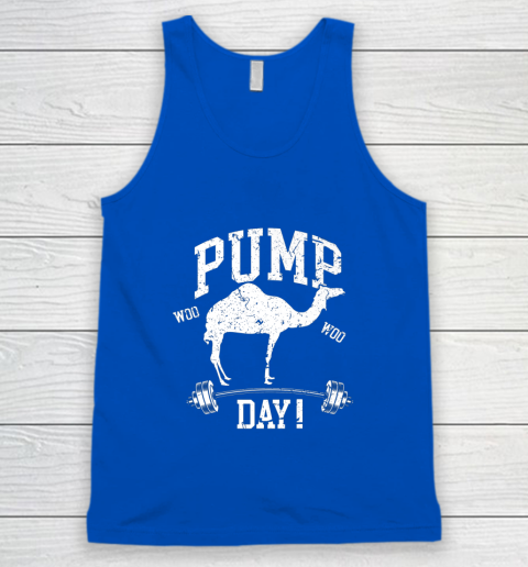 Funny Pump Day Hump Day Camel Weight Lifting Training Gym Tank Top - Image 5
