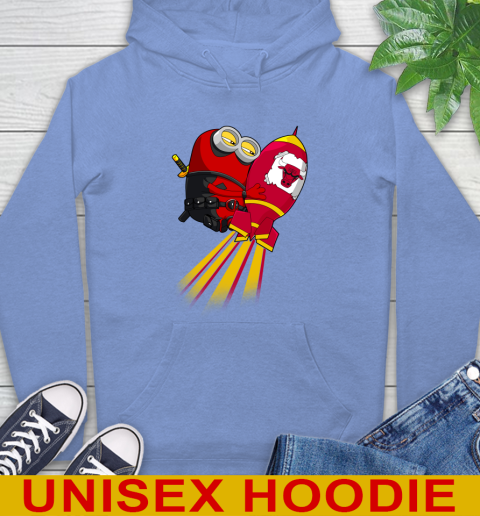 NBA Basketball Chicago Bulls Deadpool Minion Marvel Shirt Hoodie 11