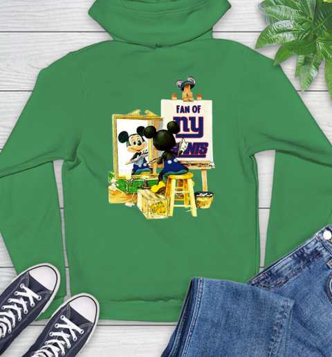 NFL Football New York Giants Mickey Drawing Shirt 21
