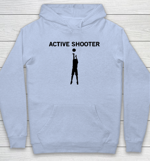 Active Shooter Basketball Lovers Hoodie 5