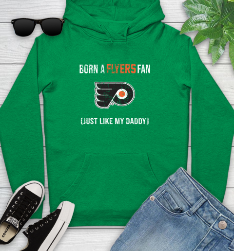 NHL Philadelphia Flyers Hockey Loyal Fan Just Like My Daddy Shirt Youth Hoodie 7