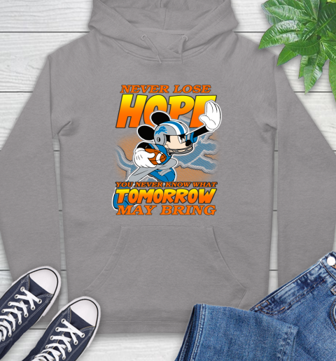 Detroit Lions NFL Football Mickey Disney Never Lose Hope Hoodie 6