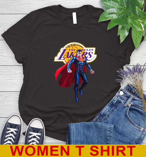 NBA Awesome Superman Basketball Sports Los Angeles Lakers 96