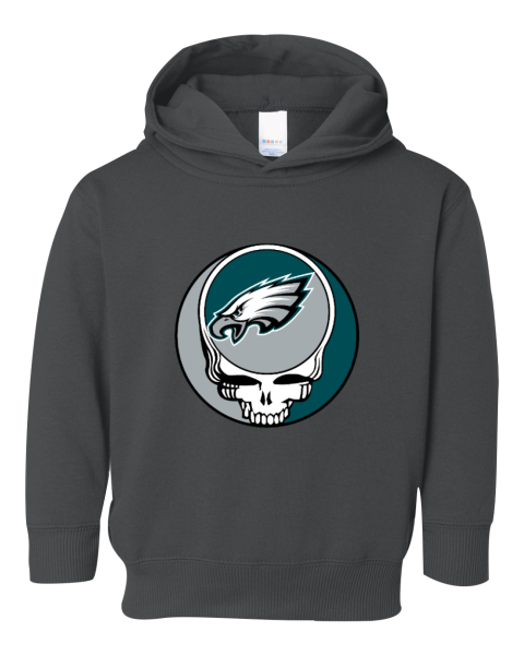 Philadelphia Eagles x Grateful Dead Toddler Pullover Fleece Hoodie