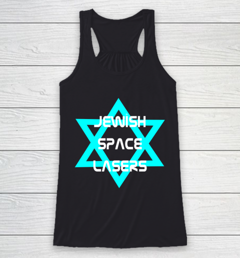 Jewish Space Lasers Logo Racerback Tank