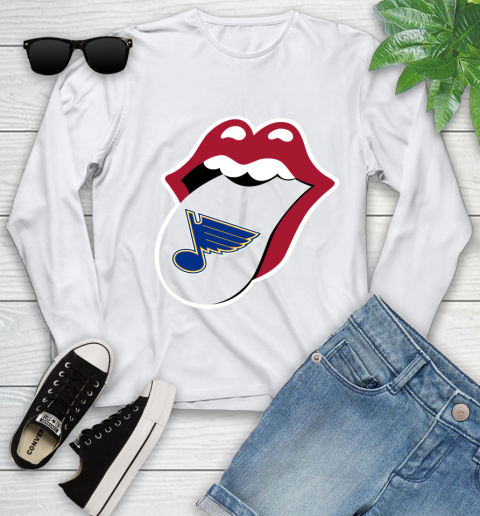 St.Louis Blues NHL Hockey Lips I Root For My Team Adoring Fan 125