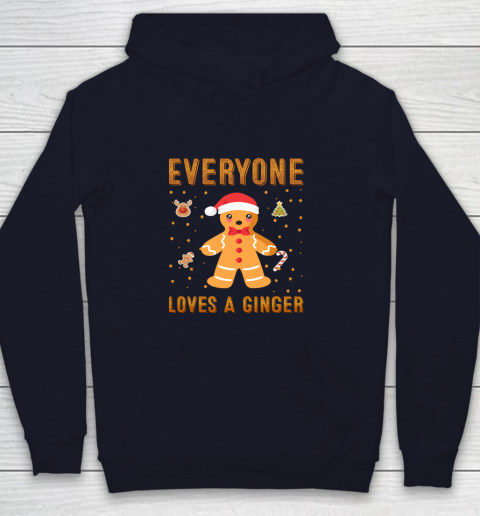 Everyone Loves A Ginger Funny Christmas Youth Hoodie 2