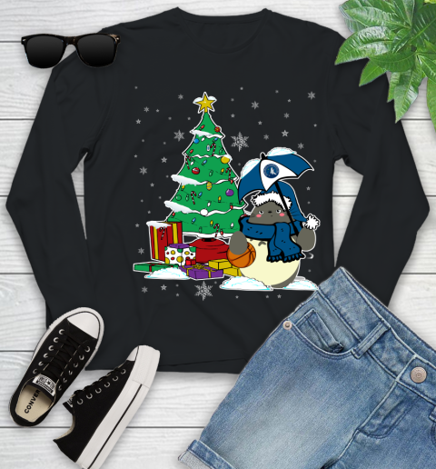 Minnesota Timberwolves NBA Basketball Cute Tonari No Totoro Christmas Sports Youth Long Sleeve
