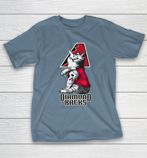 MLB Baseball My Cat Loves Arizona Diamondbacks T-Shirt 6