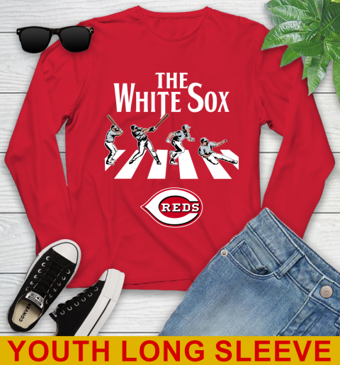 MLB Baseball Chicago White Sox The Beatles Rock Band Shirt Youth Long Sleeve 11