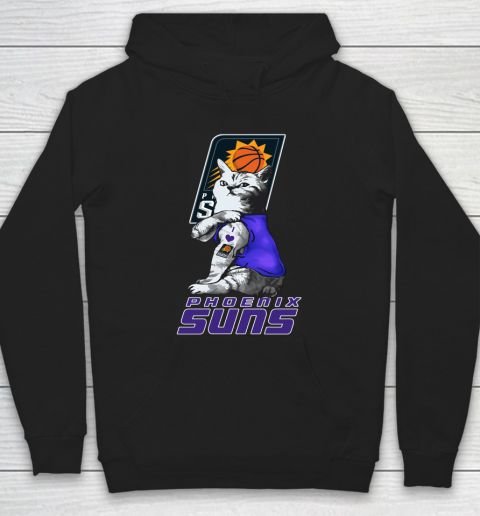 NBA Basketball My Cat Loves Phoenix Suns Hoodie