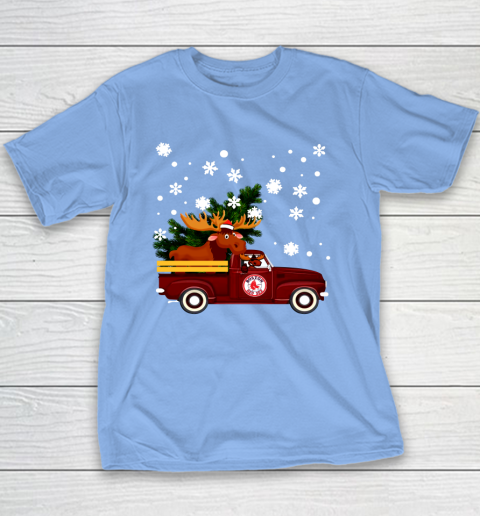 Boston Red Sox Bring Christmas Home MLB Youth T-Shirt 8