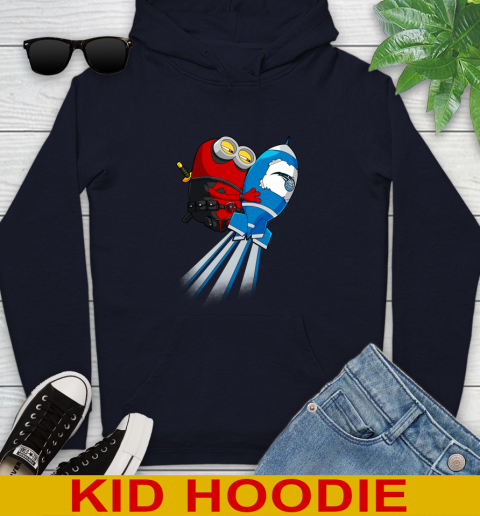 NBA Basketball Orlando Magic Deadpool Minion Marvel Shirt Youth Hoodie - Image 4