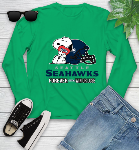NFL The Peanuts Movie Snoopy Forever Win Or Lose Football Seattle Seahawks 130