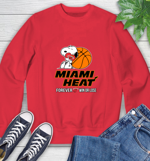 NBA The Peanuts Movie Snoopy Forever Win Or Lose Basketball Miami Heat 34