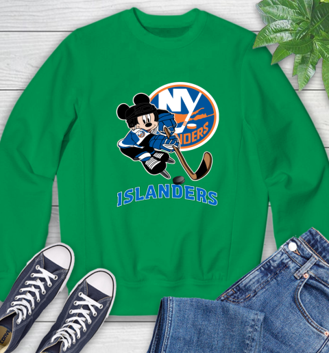 NHL New York Islanders Mickey Mouse Disney Hockey T Shirt Sweatshirt 6