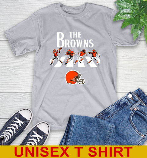 NFL Football Cleveland Browns The Beatles Rock Band Shirt T-Shirt 5