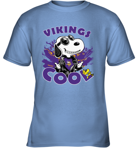 Vintage Minnesota Vikings Joe Viking Snoopy Shirt Size Small