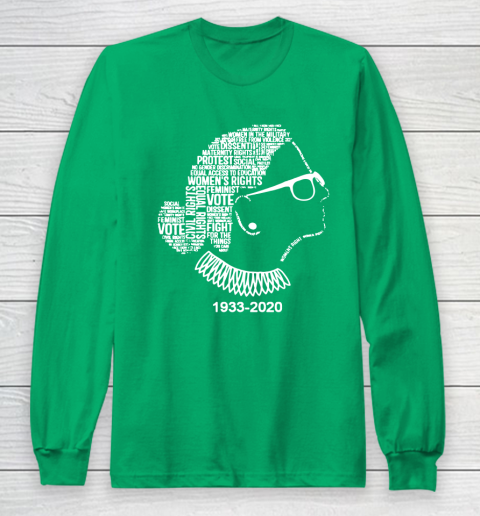 Notorious RBG 1933  2020 Shirt Ruth Bader Ginsburg RIP Long Sleeve T-Shirt 4