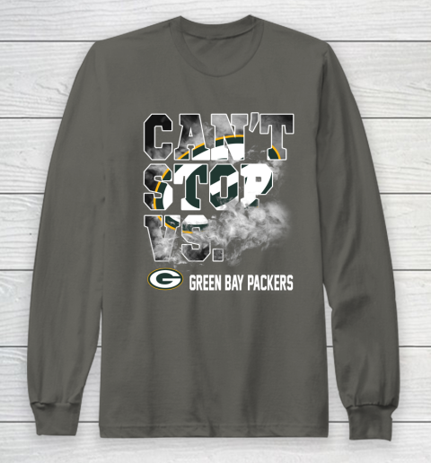 Nfl Green Bay Packers Can T Stop Vs Long Sleeve T Shirt Tee For Sports