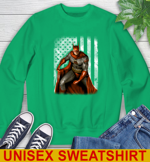 Baltimore Orioles MLB Baseball Batman DC American Flag Shirt Sweatshirt 8