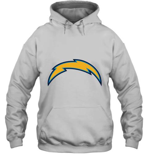 Los Angeles Chargers NFL Pro Line by Fanatics Branded Gray Victory Arch Hoodie