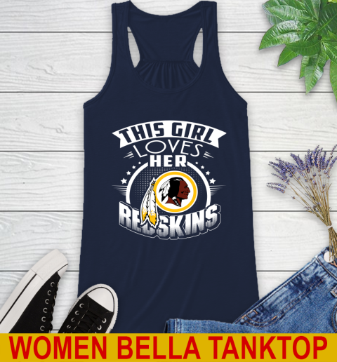 Washington Redskins NFL Football This Girl Loves Her Team 45