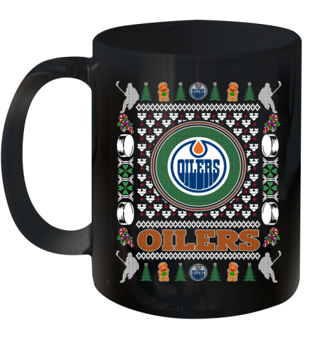 Edmonton Oilers Merry Christmas NHL Hockey Loyal Fan Ceramic Mug 11oz