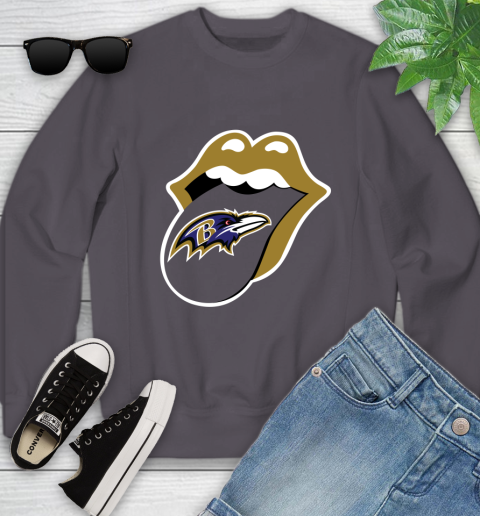 Baltimore Ravens NFL Football Lips I Root For My Team Adoring Fan 120