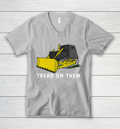 Killdozer T Shirt Tread On Them V-Neck T-Shirt 3