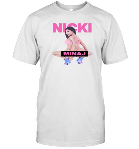 Khaki Nicki Minaj Print T