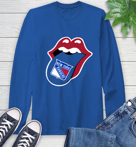 New York Rangers NHL Hockey Lips I Root For My Team Adoring Fan 66