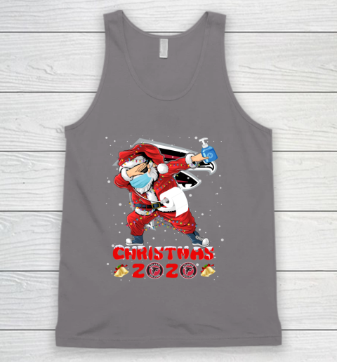 Atlanta Falcons Funny Santa Claus Dabbing Christmas 2020 NFL Tank Top 6