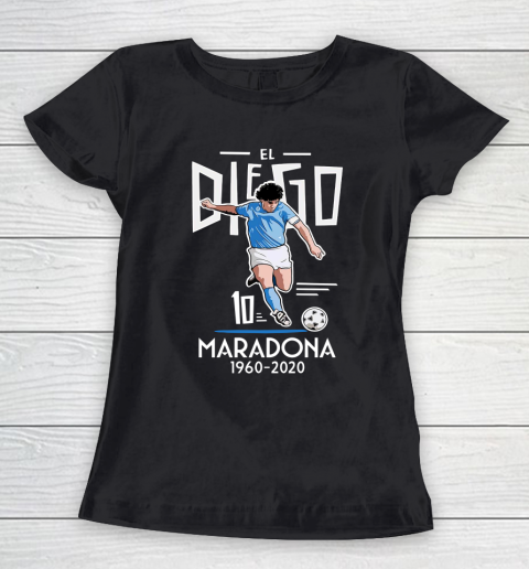 Maradona 1960  2020 El Diego 10 Women's T-Shirt
