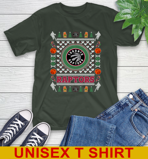 Toronto Raptors Merry Christmas NBA Basketball Loyal Fan T-Shirt 6
