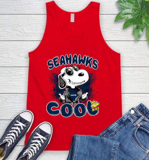 NFL Football Seattle Seahawks Cool Snoopy Shirt Tank Top 5