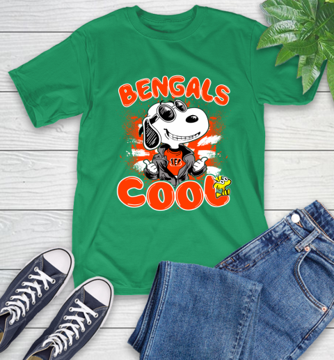 NFL Football Cincinnati Bengals Cool Snoopy Shirt T-Shirt 8