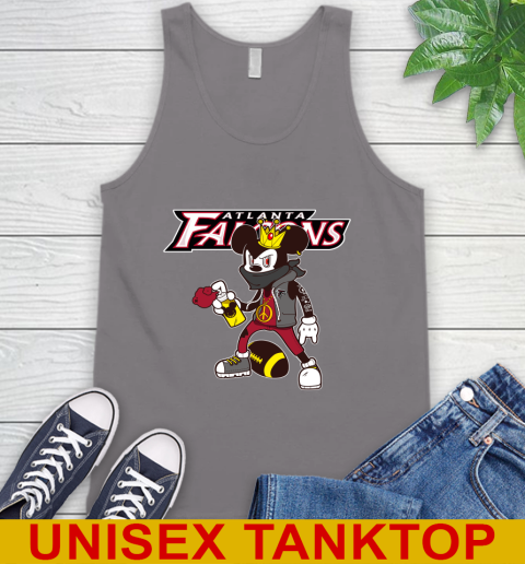 Atlanta Falcons NFL Football Mickey Peace Sign Sports Tank Top 7