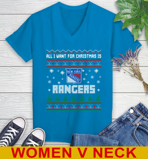 New York Rangers NHL Hockey All I Want For Christmas Is My Team Sports 79