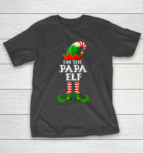 Papa Elf Funny Matching Family Group Christmas Gifts T-Shirt