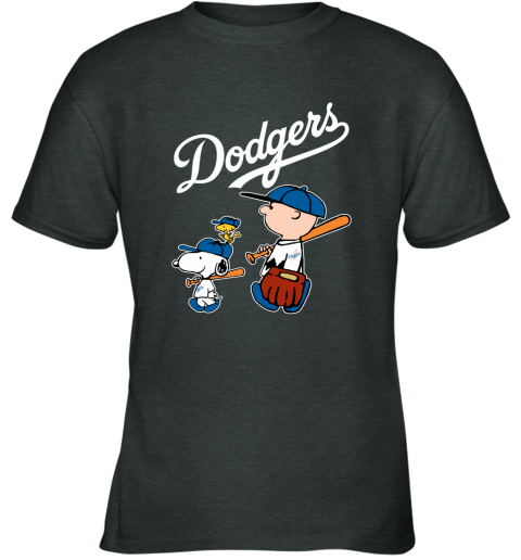 Los Angeles Dodgers Let's Play Baseball Together Snoopy MLB Shirt