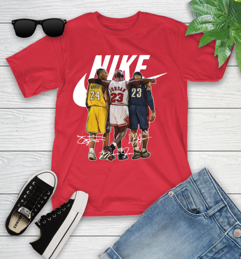 Kobe Bryant Michael Jordan And LeBron James Nike Shirt 104