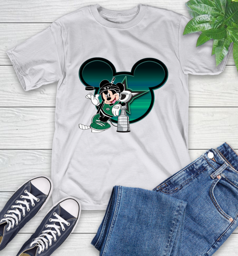NHL Dallas Stars Stanley Cup Mickey Mouse Disney Hockey T Shirt T-Shirt 12