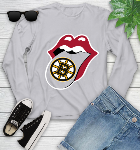 Boston Bruins NHL Hockey Lips I Root For My Team Adoring Fan 129