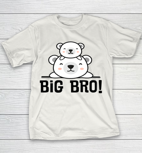 Big Bro Announcement Bear Cute Brother Youth T-Shirt