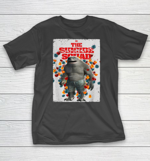 The Suicide Squad King Shark Poster T-Shirt